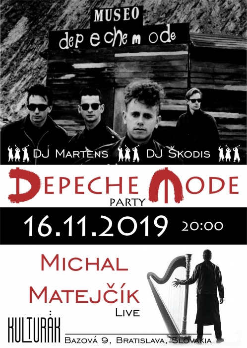 Plakát: Depeche MODE Party