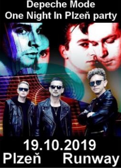 Plakát: Depeche Mode  Party plzen