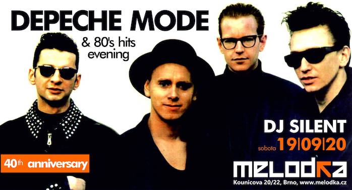 Plakát: Depeche mode evening