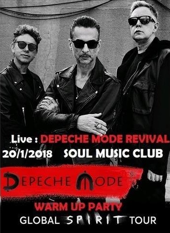 Plakát: Depeche Mode Warm up party