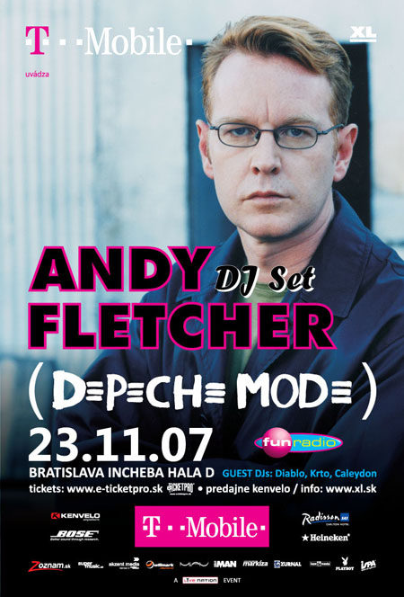 Plakát: Andrew Fletcher DJ Set  Bratislava