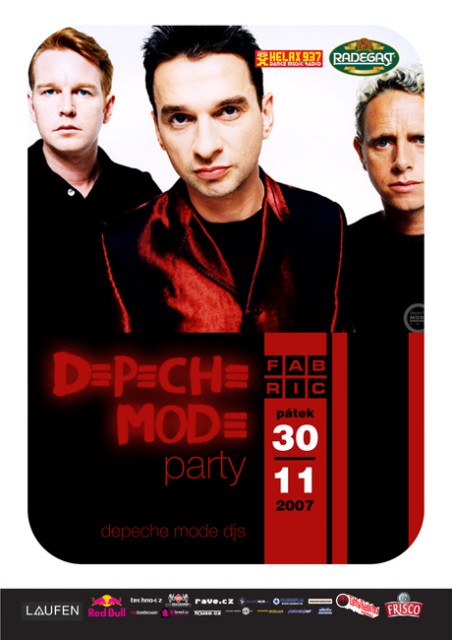 Plakát: Depeche mode party
