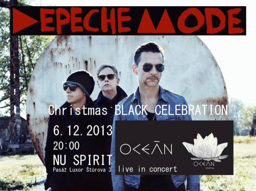 Plakát: Depeche Mode party Bratislava