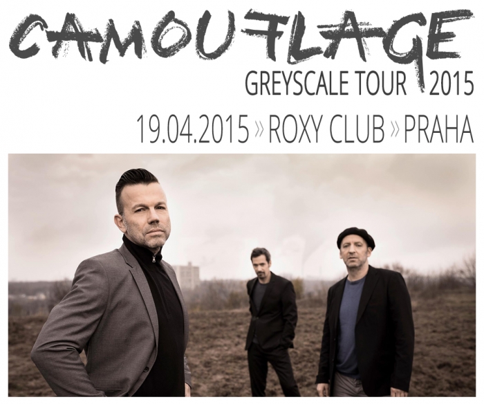 Plakát: CAMOUFLAGE - Greyscale Tour Praha