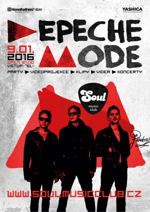 Plakát: Depeche Mode Party Jihlava