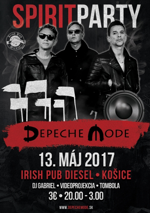 Plakát: Depeche Mode Spirit Party