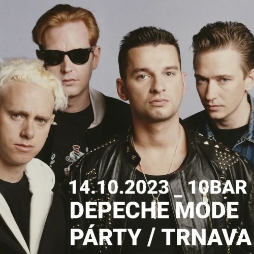 Plakát: The Silence LIVE / Depeche Mode Party, Trnava, 14.10.2023