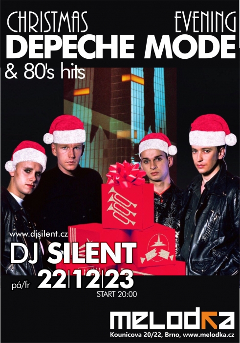 Plakát: Christmas Depeche Mode Evening, Brno, 22.12.2023