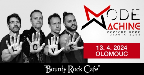 Plakát: Depeche Mode Party - Mode Machine (Tribute, IT), Olomouc, 13.04.2024