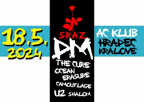 Plakát: Sraz Depeche Mode Fans, Hradec Králové, 18.05.2024