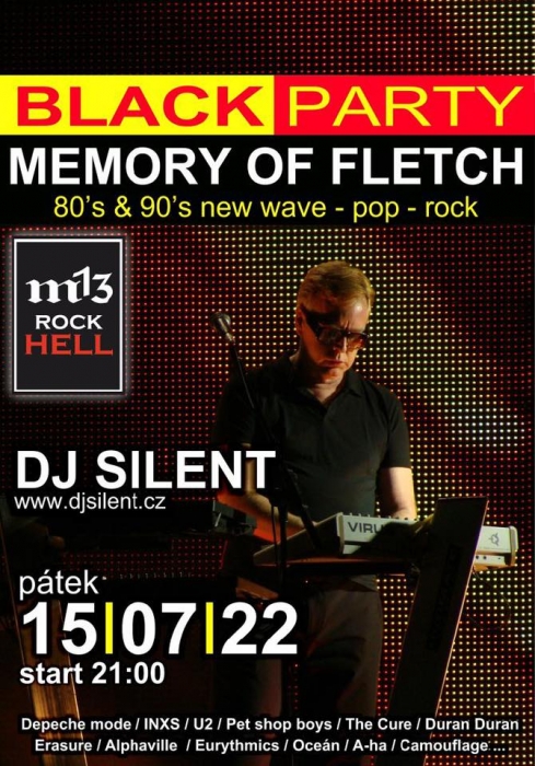 Plakát: Black party - Memory of Fletch