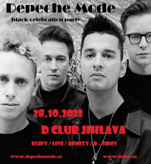 Plakát: Depeche Mode Black Celebration party