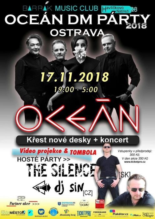 Plakát: Oceán DM Párty 2018 Ostrava