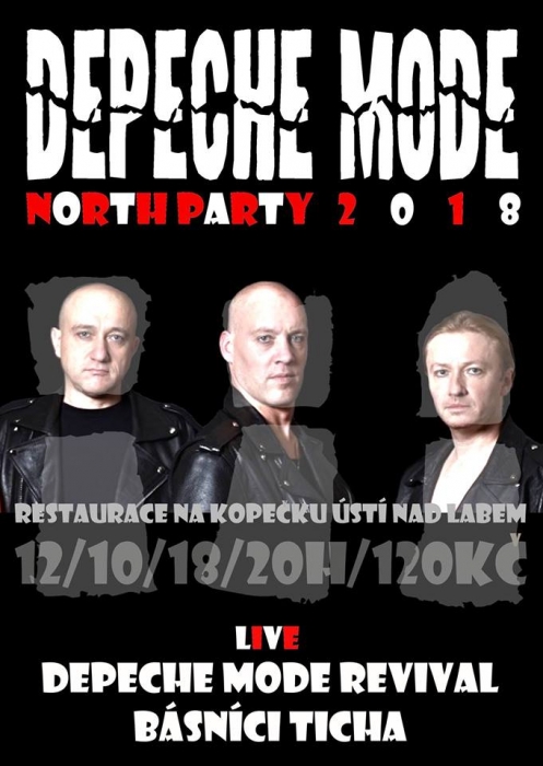 Plakát: Depeche Mode NORTH PARTY 2018