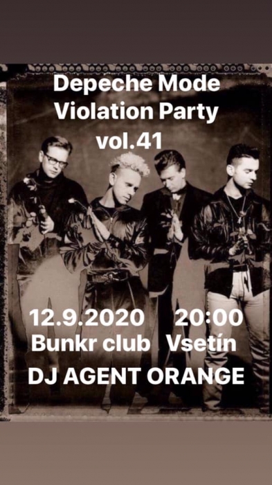 Plakát: Depeche Mode Violation party vol.41