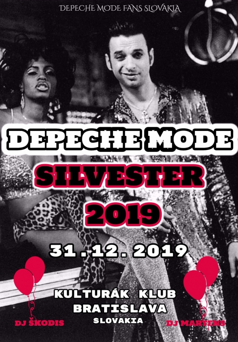Plakát: Depeche Mode “Silvester” 2019
