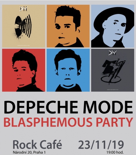 Plakát: Depeche Mode Blasphemous Party