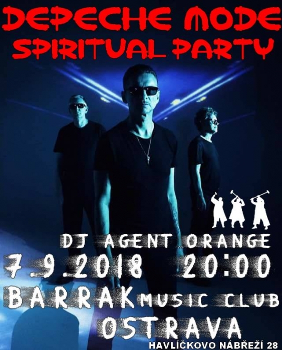 Plakát: Depeche Mode Spiritual party Ostrava