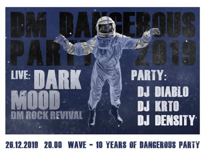 Plakát: Depeche Mode Dangerous Party