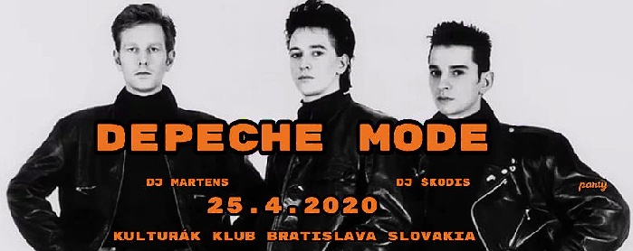Plakát: Depeche Mode party