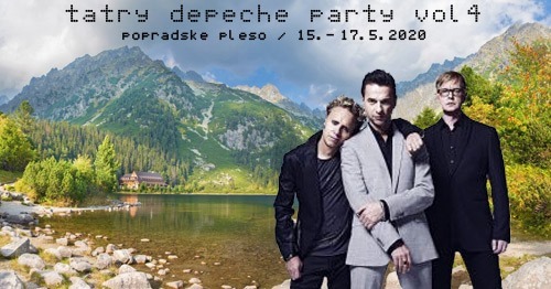 Plakát: Depeche mode Party - Tatry vol. 4