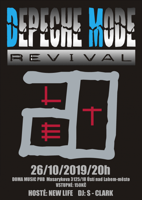 Plakát: Depeche Mode Revival - 20 let