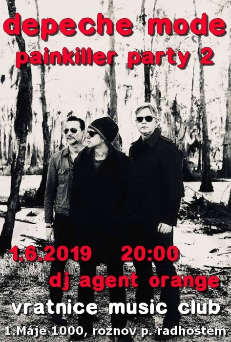 Plakát: Depeche Mode Painkiller Party 2