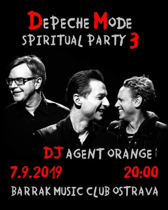 Plakát: Depeche Mode Spiritual party 3