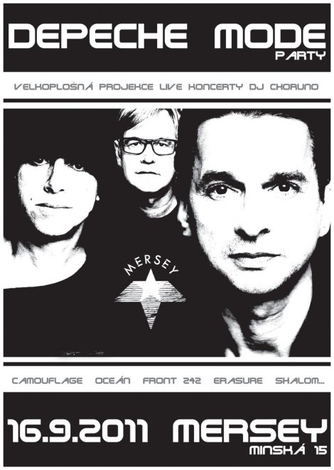 Plakát: Depeche Mode party