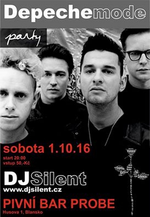 Plakát: Depeche Mode Party Blansko