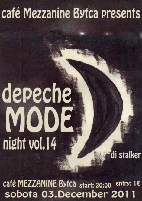 Plakát: Depeche Mode Night vol.14