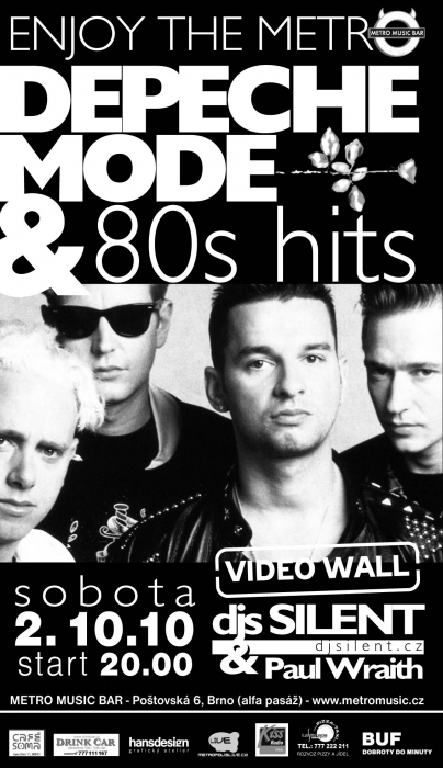 Plakát: Depeche Mode & 80s hits special