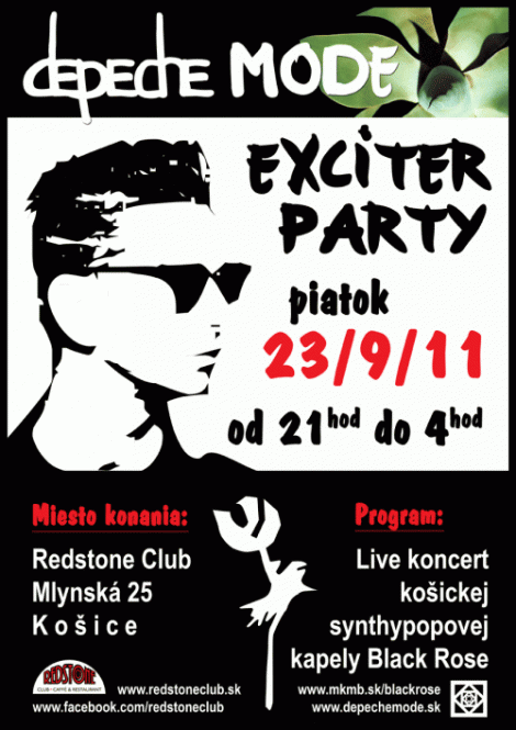 Plakát: Depeche Mode Exciter Party
