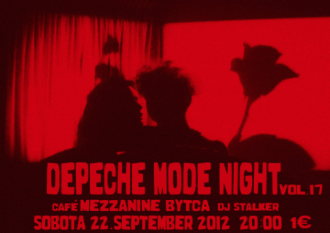 Plakát: Depeche Mode Night vol. 17 Bytca