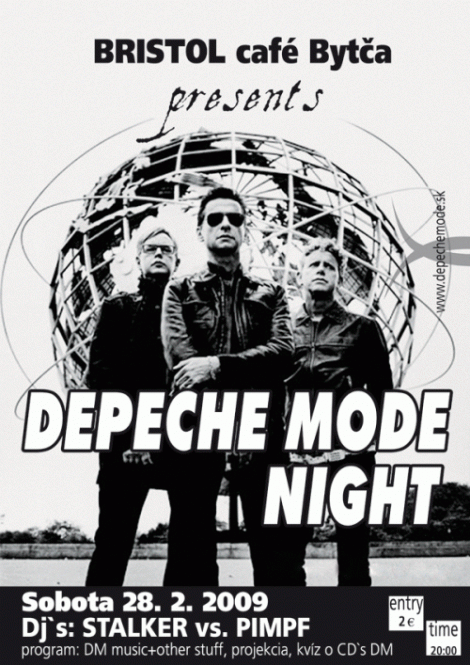 Plakát: Depeche Mode Night vol.07