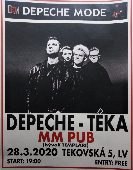 Plakát: Depeche - téka