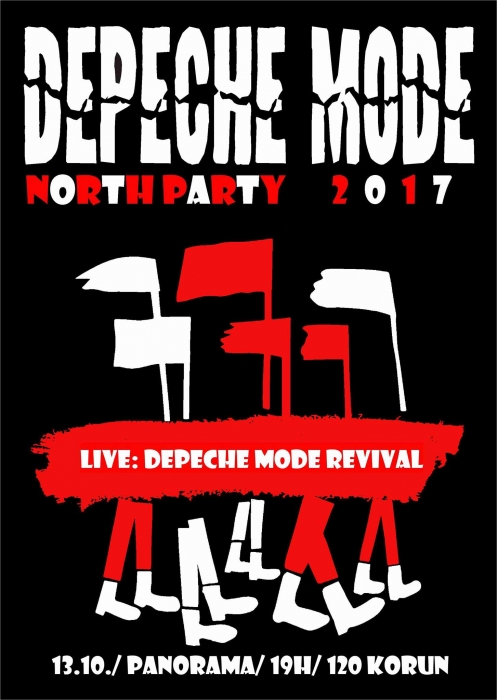Plakát: Depeche mode North Party