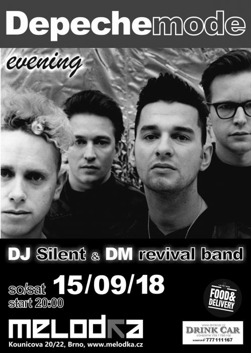 Plakát: Depeche Mode evening Brno