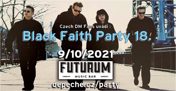 Plakát: Black Faith Party 18.