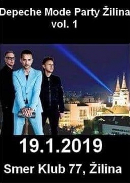 Plakát: Depeche Mode Party zilina