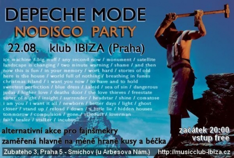 Plakát: Nodisco  Dm party