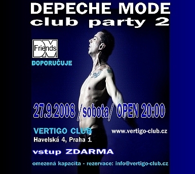 Plakát: DM club party 2