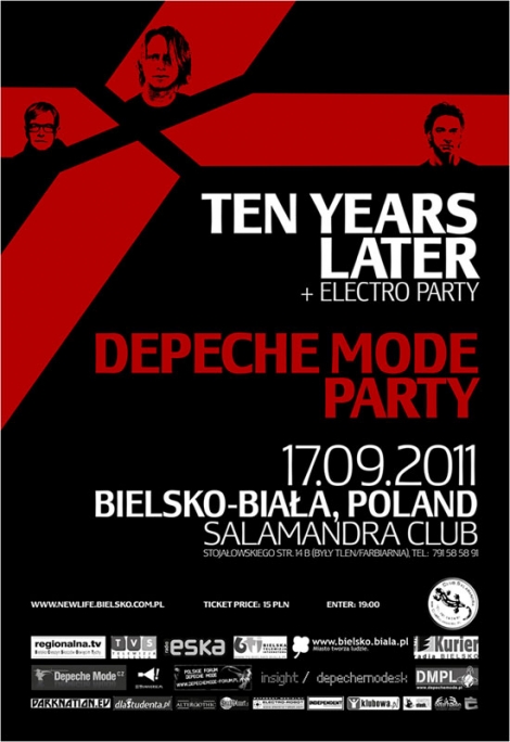 Plakát: Mezinárodní sraz fanoušků Depeche Mode