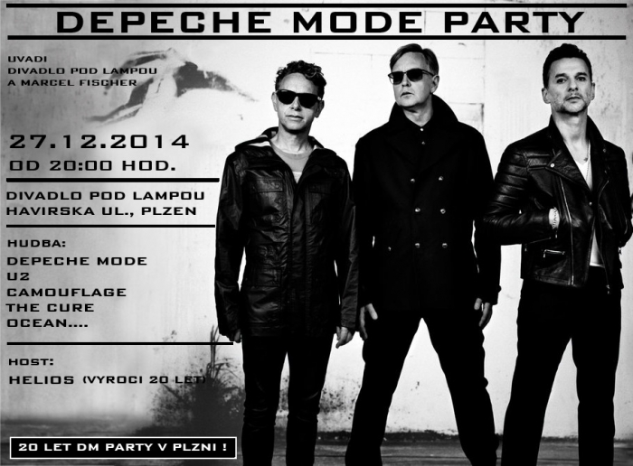 Plakát: Depeche Mode Party Plzen