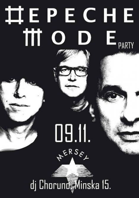 Plakát: Depeche Mode Party Brno