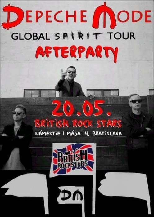 Plakát: Depeche Mode Afterparty