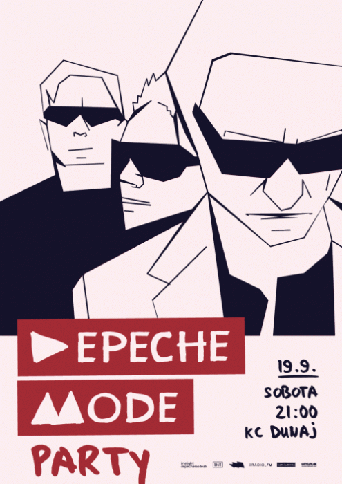 Plakát: Depeche Mode Party Bratislava