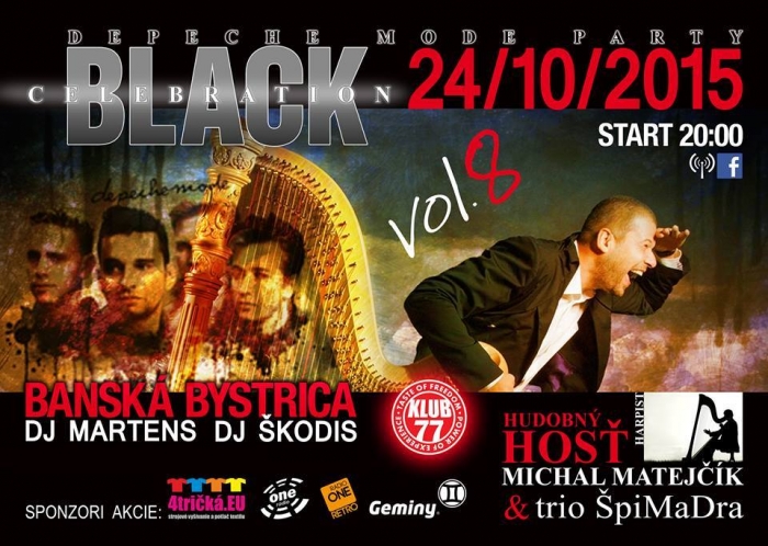 Plakát: Depeche Mode  Party Black Celebration vol.8