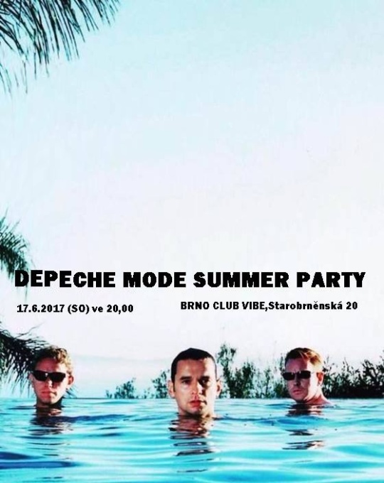 Plakát: Depeche Mode Summer Party