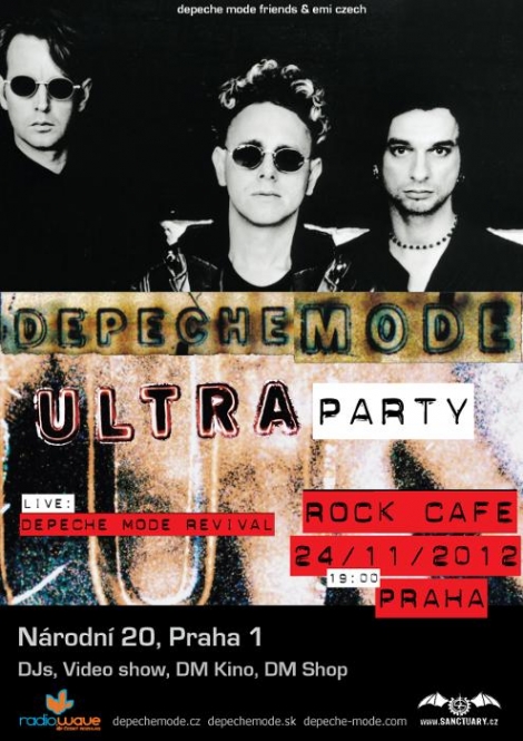 Plakát: Depeche Mode Friends “Ultra Party